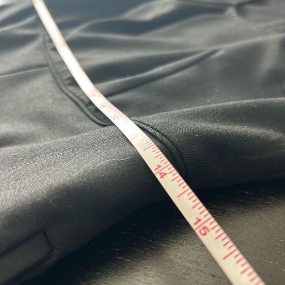 Ann Taylor Petites Black Midi Sheath Dress with Scoop Neck and Pockets - Picture 10 of 12